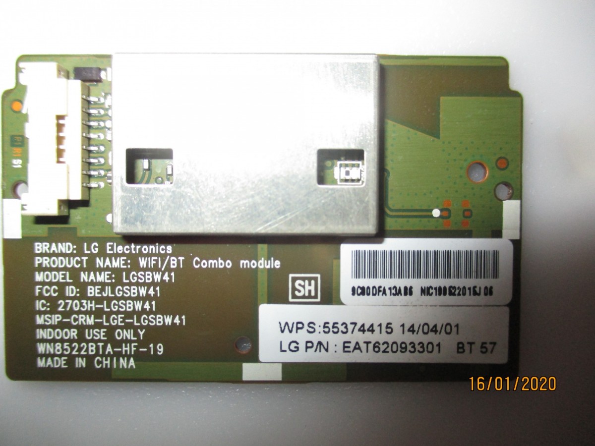 LG WI-FI EAT62093301 LC420DUH/42LB652V