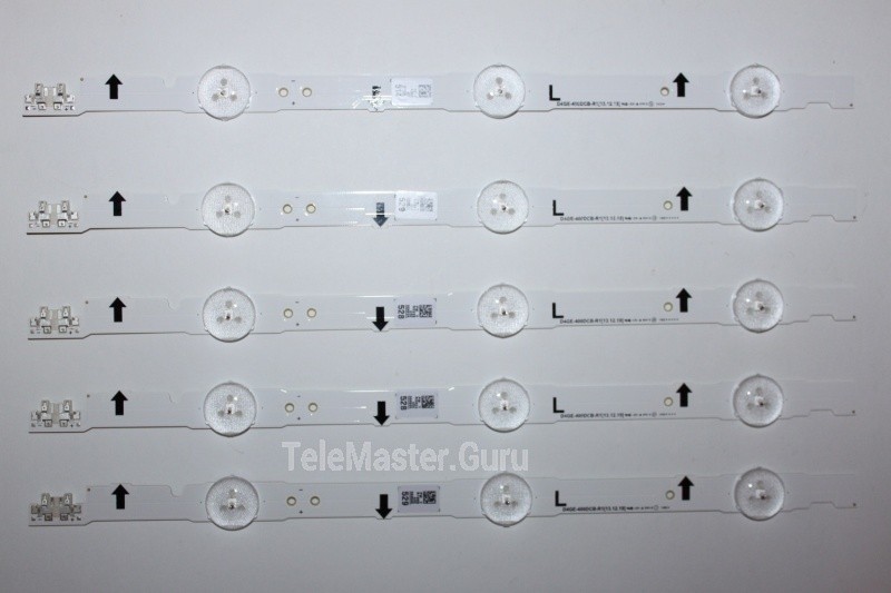 Samsung Подсветка LED AOT_40_5X6+5X3_3030FC_S_R1_V6_2015_11_04 CY-GH040BGLVBV/UE40J624AU