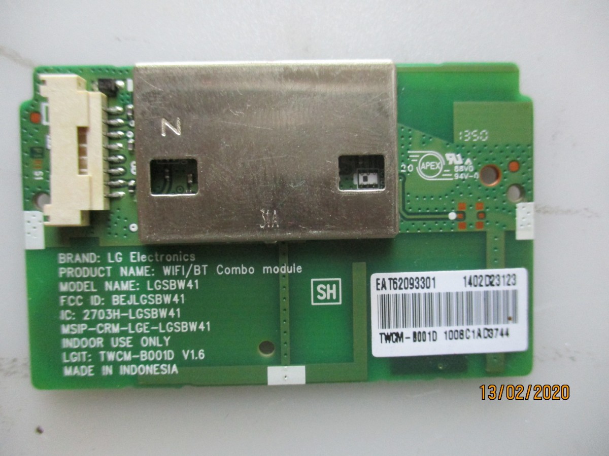 LG WI-FI EAT 62093301 LC420DUH/42LB671V