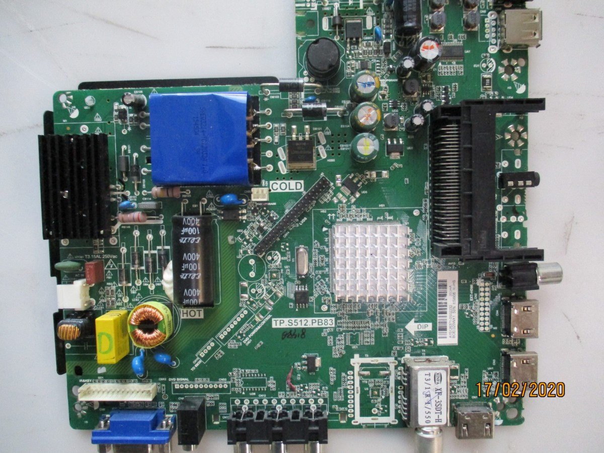 Dexp Main TP.S512.PB83 BOE320W41/F32C7100B/W