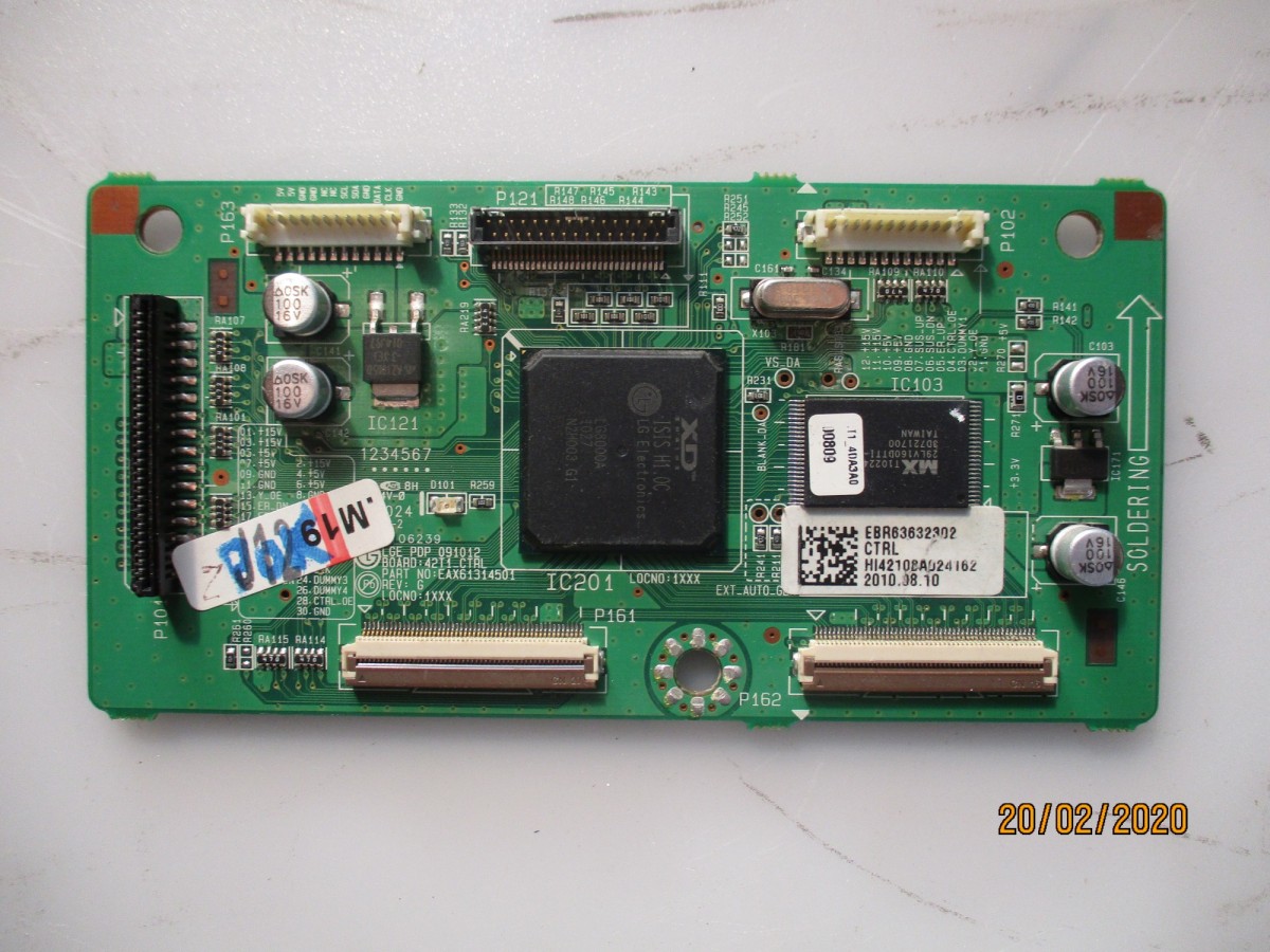 LG P Logic EAX61314501 PDP42T1/42PJ363R